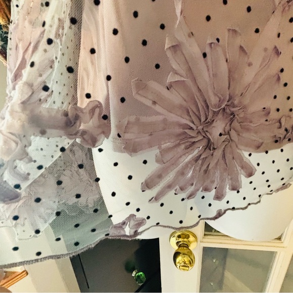 Anthropologie Eva Franco Lace Floral Blouse Small NWT - Picture 7 of 11